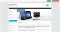 Desktop Screenshot of macrodesk.it
